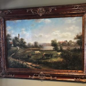 Kearns Original OIl Painting - Cattle