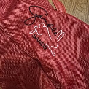 Gamble Sands Golf Carry Bag Red and White