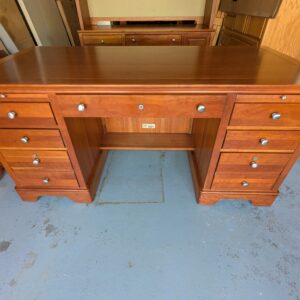 Maple Desk and Credenza set